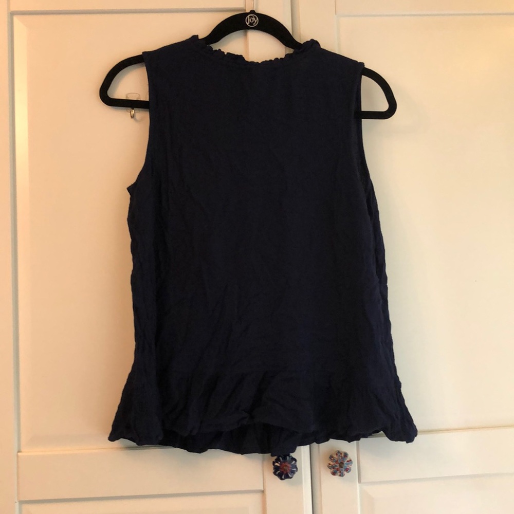 Embroidered Tank Top